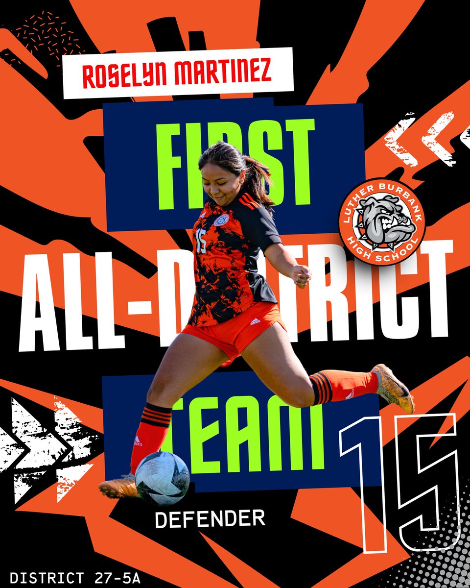 BurbankSoccer's tweet photo. Congratulations to our athletes who earned a spot on the 27-5A First Team All-District! Selected among the top players in the district, this honor is a testament to their skill, hard work, and dedication to the game. We are incredibly proud of you!

#BurbankSoccer #Family https://t.co/whbvkDDHKS