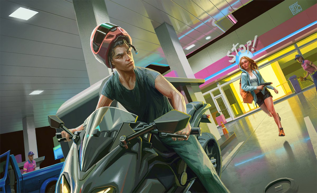 Sentruos's tweet photo. PITSTOP #heavypaint #art https://t.co/mwetBGn7MQ
