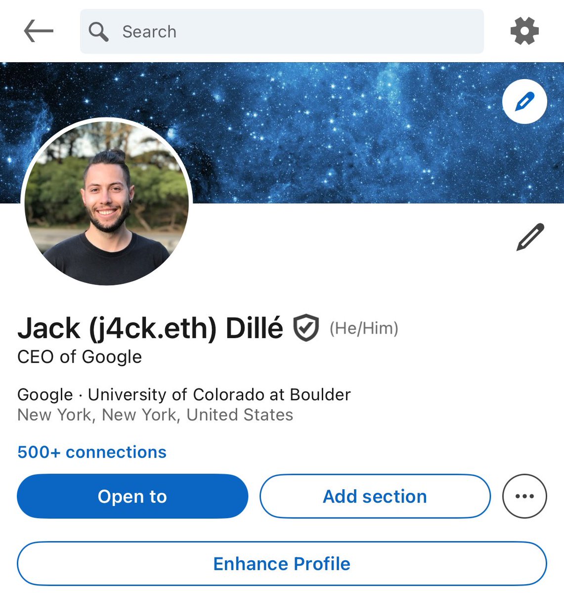 j4ck (@jack_dille) on Twitter photo <a href="/anothercohen/">Alex Cohen</a> nice! i’ve been verified CEO of Google for awhile now
great to meet another executive <a href="/anothercohen/">Alex Cohen</a> nice! i’ve been verified CEO of Google for awhile now
great to meet another executive