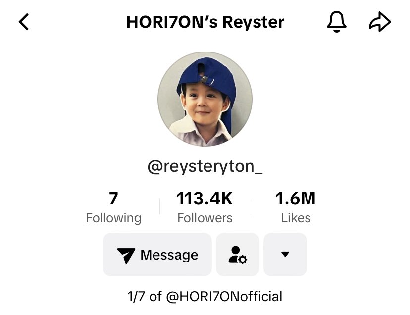 [📣] The wait is over, AnchoReystars ~ Reyster is back on TikTok!! ⭐

Make sure to follow him on TikTok @/reysteryton_ to catch his comeback and stay updated with his latest videos on his personal account!

#HORI7ON #호라이즌 #REYSTER #레이스터 <a href="/HORI7ONofficial/">HORI7ONofficial</a>