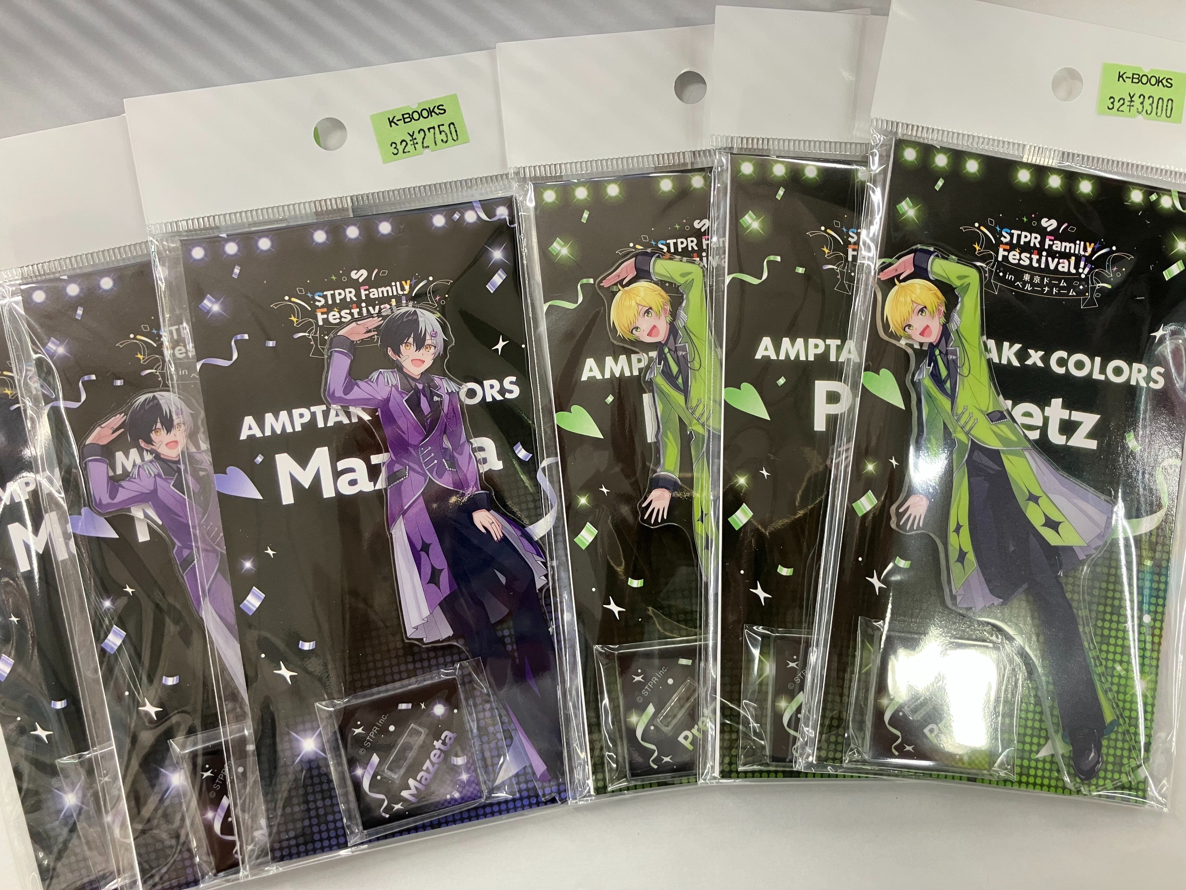 STPR Family アクリルスタンド AMPTAKxCOLORS けちゃ STPR Family アクリルスタンド AMPTAKxCOLORS けちゃ