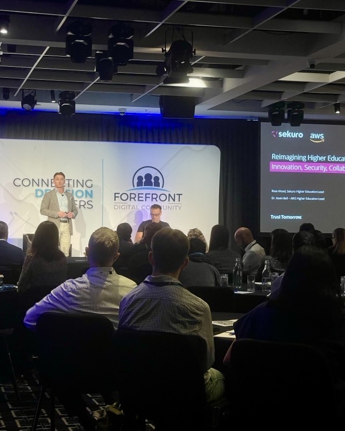 Sekuro (@wearesekuro) on Twitter photo #Sekuro sponsored the Higher Education Technology Summit in Sydney last Thursday! Huge thanks to our own Ross Wood and <a href="/awscloud/">Amazon Web Services</a> Kevin Bell for the joint case study. We're excited to keep supporting the sector in shaping the future of learning! #Sekuro sponsored the Higher Education Technology Summit in Sydney last Thursday! Huge thanks to our own Ross Wood and <a href="/awscloud/">Amazon Web Services</a> Kevin Bell for the joint case study. We're excited to keep supporting the sector in shaping the future of learning!