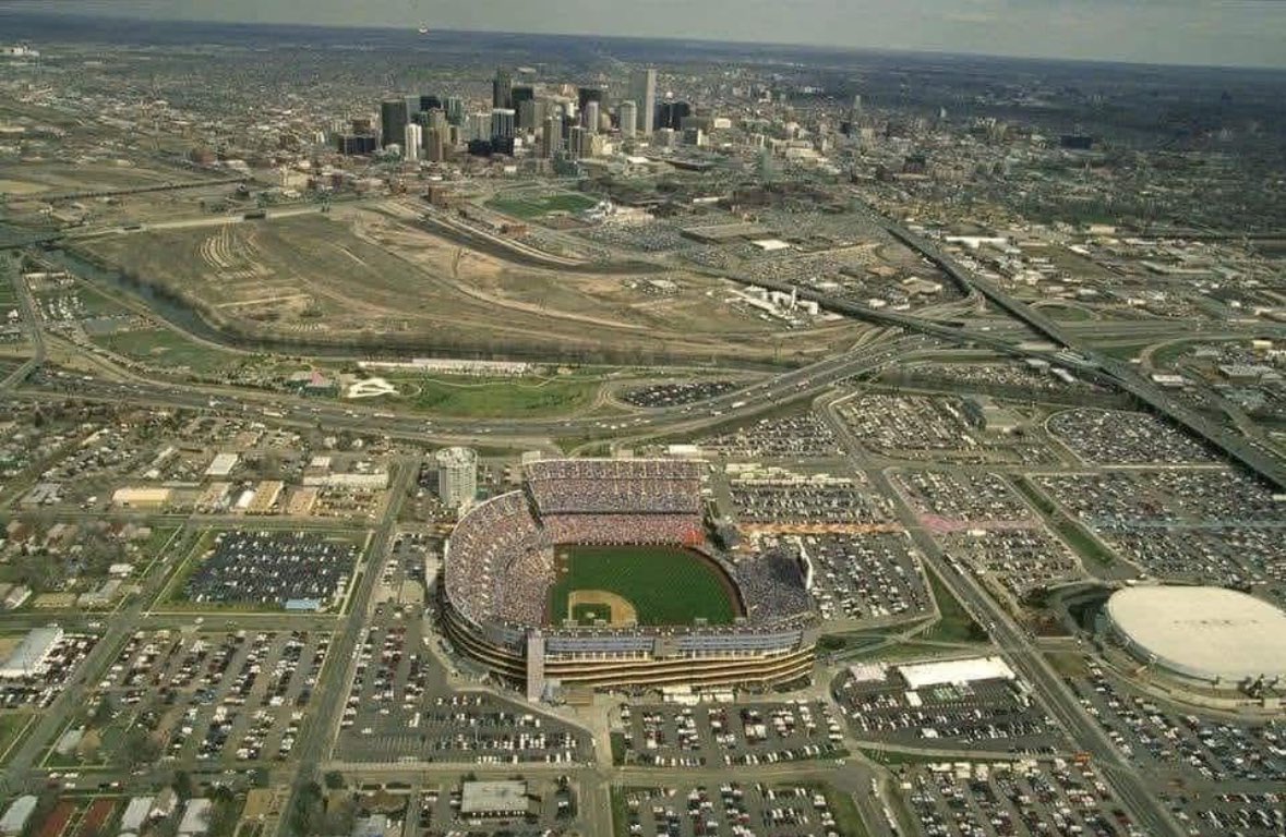 Denver in 1993. 
No Ball Arena. 
No Meow Wolf. 
No Six Flags. 
But Thirsty’s was still here. Hell yeah!