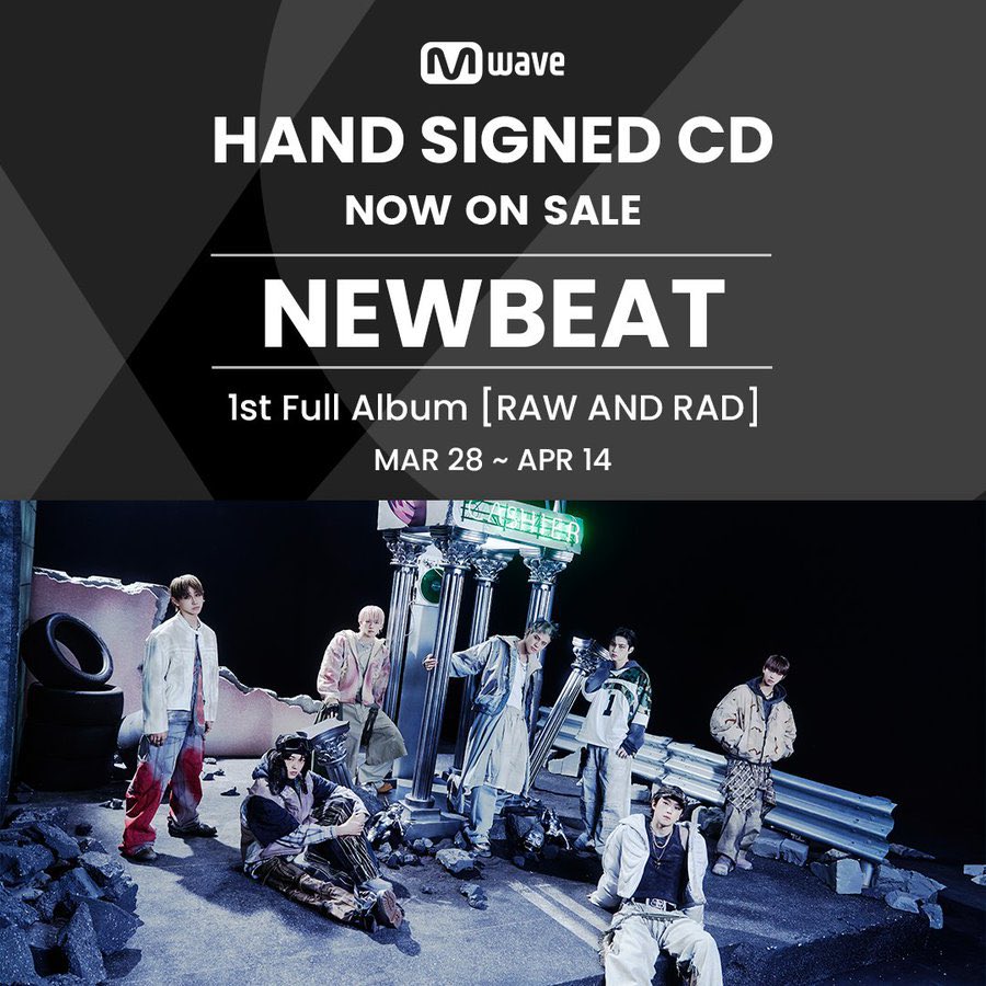 daesangdistrict's tweet photo. [PHGO] #PHGO | #DaesangDistrictGO 

✨#SIGNEDCD #NEWBEAT - 1st Full Album [#RAWANDRAD]

🌷2515+LSF

Cutoff: 4/14
DOP: 4/15

To order: https://t.co/GtKxvzGhar

#ParkMinseok #HongMinsung #JeonYeoyeojeong #ChoiSeohyun #KimTaeyang #JoYunhu #KimRiwoo https://t.co/WzUq9Ry22L