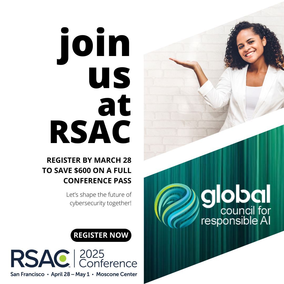 Inteligenca (@inteligenca4) on Twitter photo Join us at <a href="/RSAConference/">RSAConference</a>, where cybersecurity’s brightest minds come together! Don’t miss it—April 28 – May 1 in San Francisco. Register by March 28 to save $600 on a Full Conference Pass. Let’s shape the future of cybersecurity together!
buff.ly/gob3XYb
#RSAC #RSAC2025 Join us at <a href="/RSAConference/">RSAConference</a>, where cybersecurity’s brightest minds come together! Don’t miss it—April 28 – May 1 in San Francisco. Register by March 28 to save $600 on a Full Conference Pass. Let’s shape the future of cybersecurity together!
buff.ly/gob3XYb
#RSAC #RSAC2025