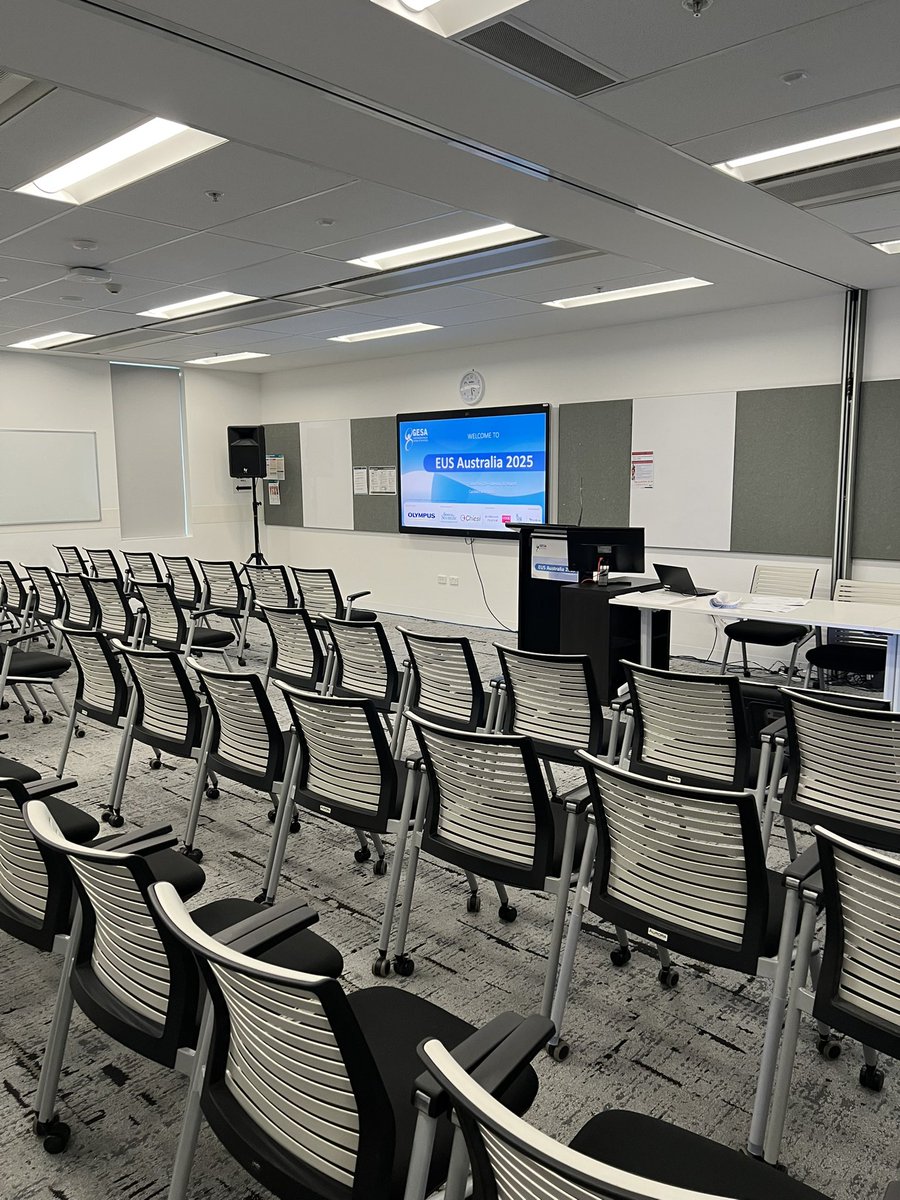 WilsonS2037's tweet photo. @CanberraEndo preparations underway- at least all the chairs fit #100delegates https://t.co/Bjk8DAXqSS