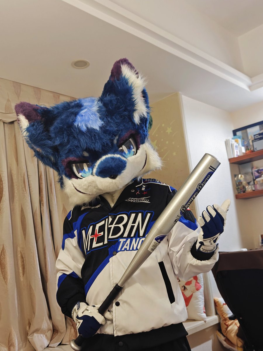 #FursuitFriday   /// 紫 蛍 ///
———————————— 🐺
 假装自己是➠不良少年💥
丨
📸：Kumi