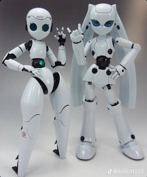 Y2k_Relics's tweet image. Meet the futuristic robot duo ready to rock the world. 🤖✨ #RobotStyle #FutureIsNow
#TechRevolution #InnovationNation #AIAdvancements #RoboticsRevolution #NextGenBots