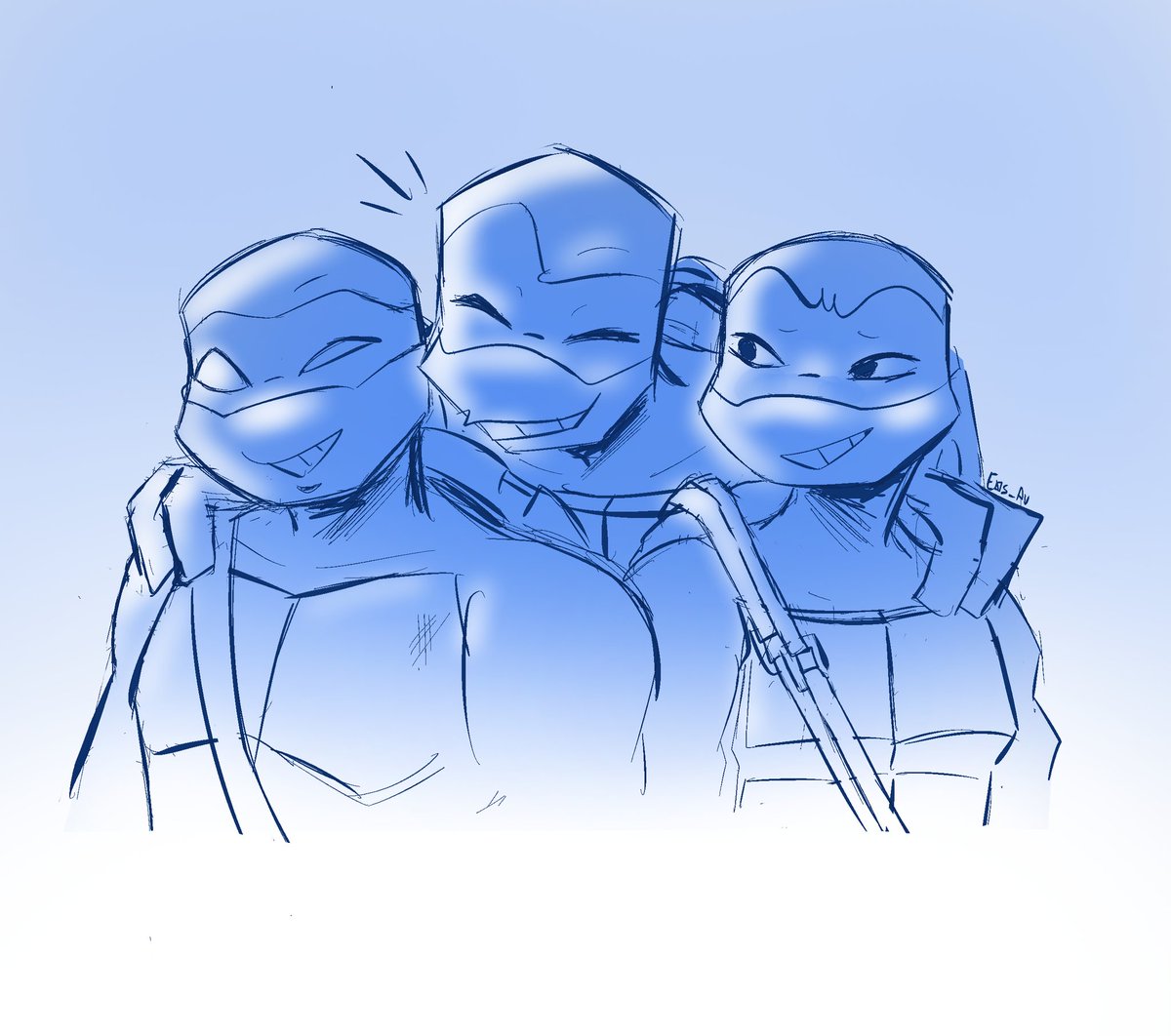 EosAv16's tweet photo. Azulitos 💙🐢✨
#TMNT #RiseofTMNT https://t.co/IONZfoEByi
