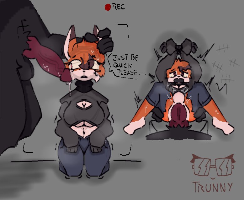 There were 6 rounds... He wasn't quick.
 #furry #furryNSFW #NSFW