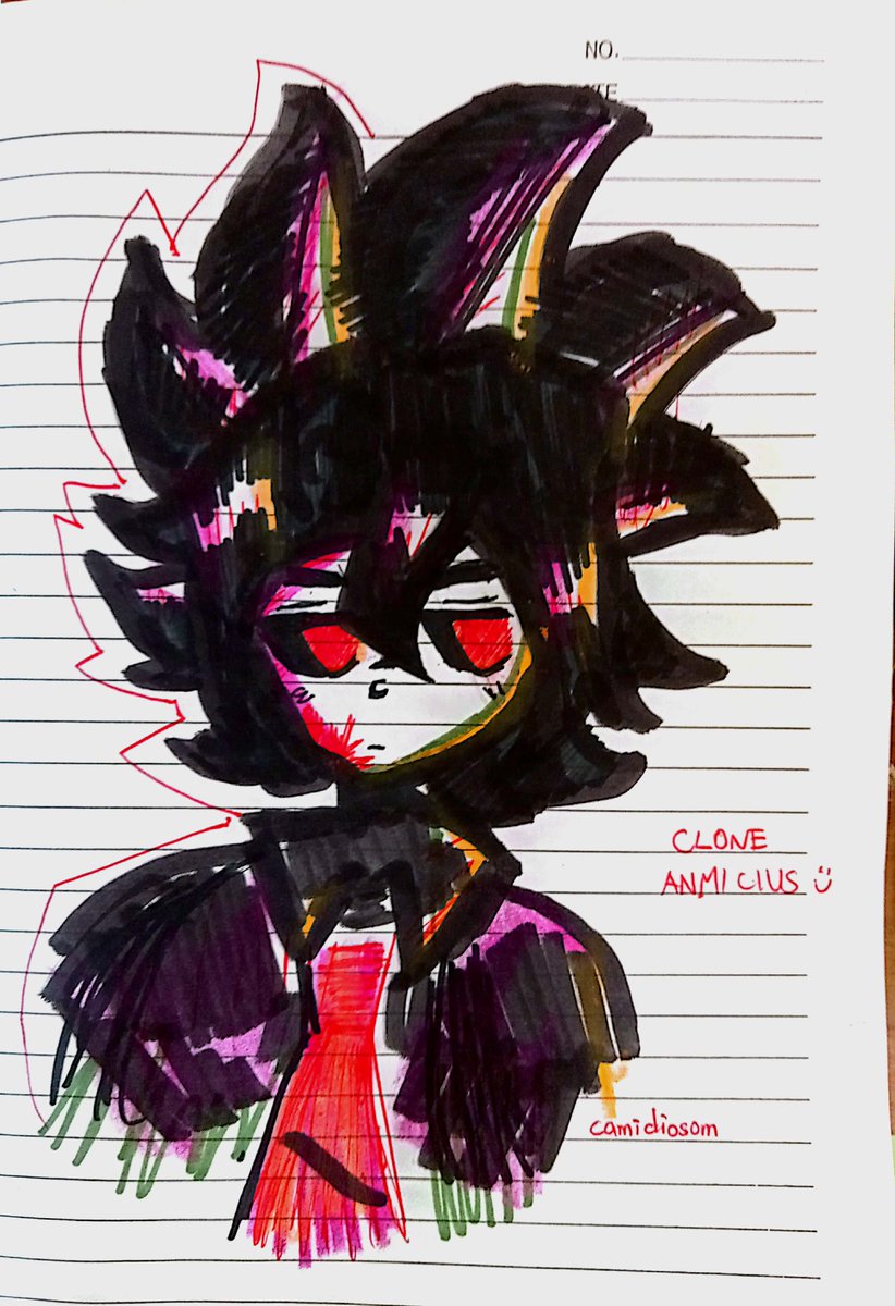 camidiosom's tweet photo. THE DUALITY OF MY ANMI DRAWINGS IN SCHOOL 😭😭

#aotuworld #凹凸世界 #anmicius https://t.co/itRjNPpVl9