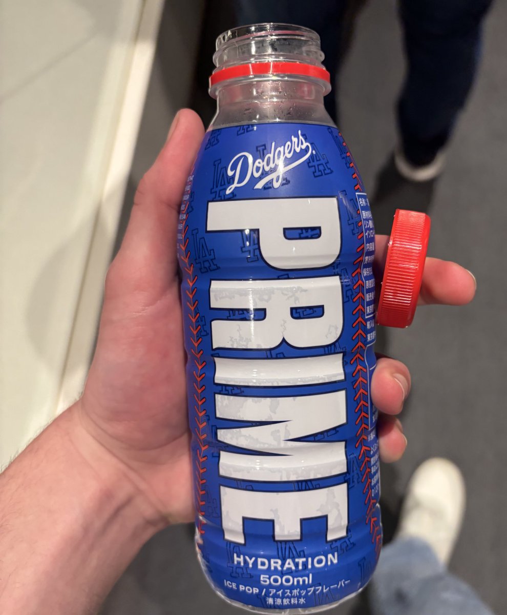 Last night we let the Dodgers Japanese Prime talk…