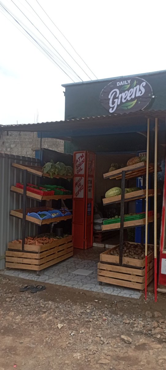 Here's my newest addition to my portfolio of businesses I run; I've been in the food retail/wholesale business for a couple of months now, and this week we opened a retail space along Kiambu/Kamiti road (Kirigiti).
If you're in Kiambu and you need groceries at affordable prices..