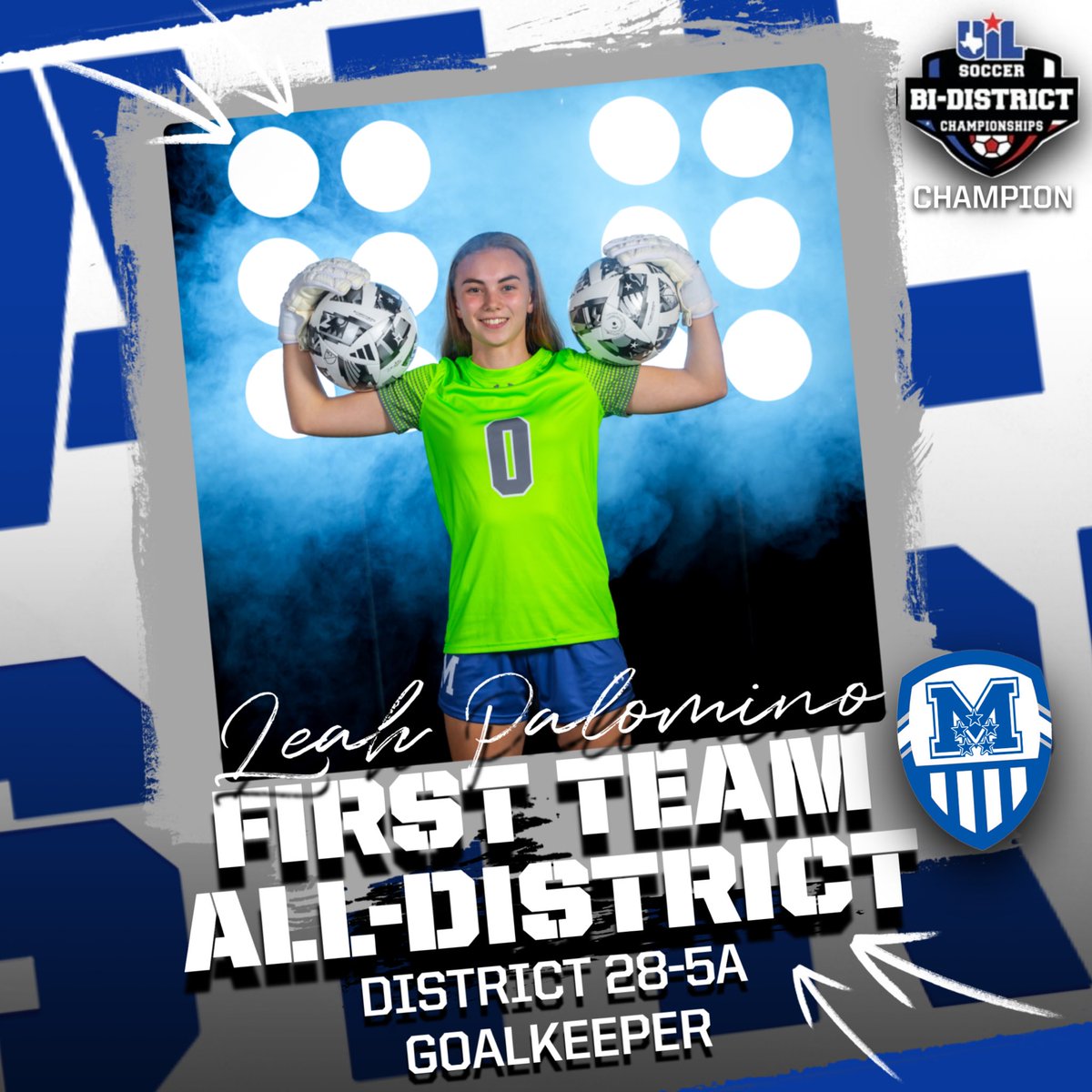 MacGirlsSoccer1's tweet photo. 𝗙𝗜𝗥𝗦𝗧 𝗧𝗘𝗔𝗠 𝗔𝗟𝗟-𝗗𝗜𝗦𝗧𝗥𝗜𝗖𝗧:
Congrats to our 28-5A First Team selections! 🤘🏼 

#OneHeart💙
#CultureWinsChampionships🏆 https://t.co/qxZ5wLCHzz
