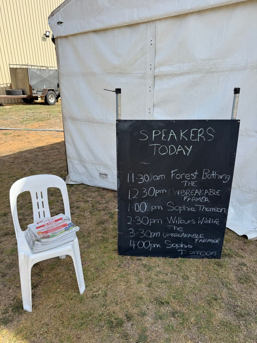 At Karoonda Farm Fair &amp; Show tomorrow? Make sure to see Warren Davies <a href="/Warra67/">The Unbreakable Farmer</a> 👨‍🌾

📅29 Saturday ⏰ 10.30am and 12.30pm

Funded by a PIRSA Connecting Communities grant, groups can apply for as part of the State Government's drought support package. 💻 ow.ly/BHyG50Vqe8y