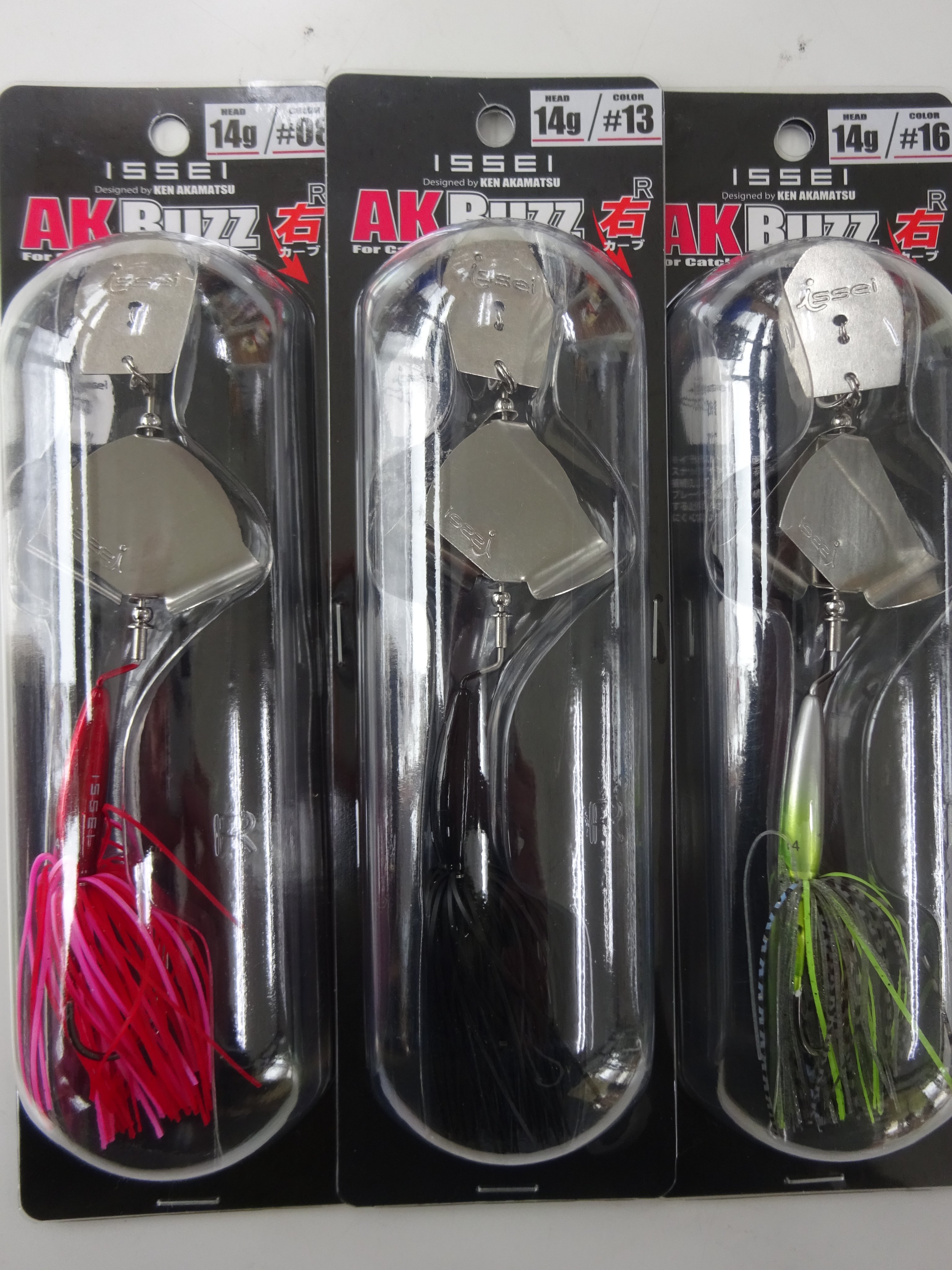 一誠 issei AKバズ14g 左右セット 新品AKバズ ブラックシャッド 右左