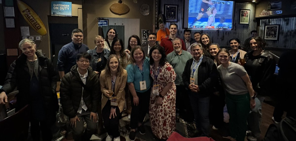 USC REACH Lab happy hour at #SBM2025. REACH Lab forever baby!! <a href="/uscreachlab/">USC Reach Lab</a>
