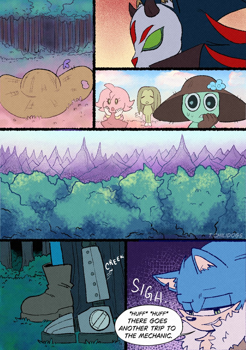 Chapter 1 Page 30!!
The chase begins...👀
#SonicAU #SonicTheHedgehog #sonicfanart #brokenfutureAU