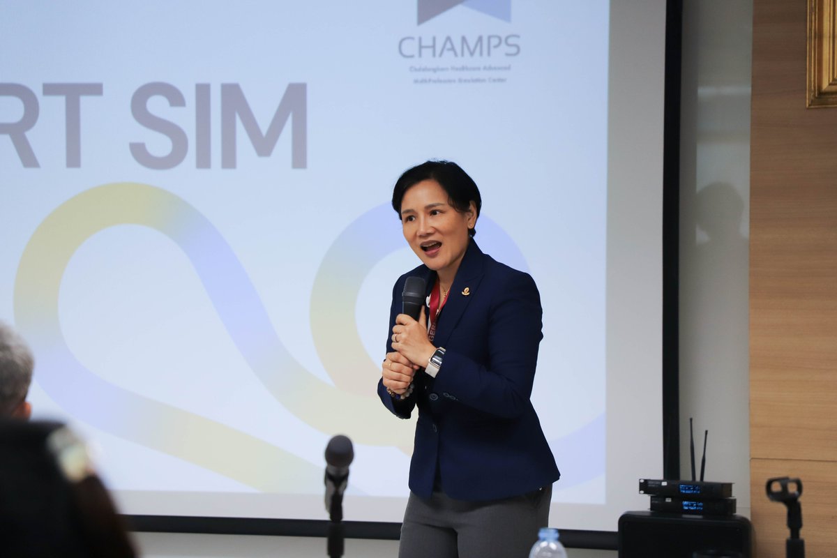 CHAMPS_Center's tweet image. CHAMPS Center เปิดตัวระบบการขอใช้บริการ SMART SIM
ในวันพฤหัสบดีที่ 27 มีนาคม 2568 เวลา 13.00 น. ณ ศูนย์ฝึกทักษะการแพทย์เสมือนจริง อาคารภูมิสิริมังคลานุสรณ์ ชั้น 11 โซนซี