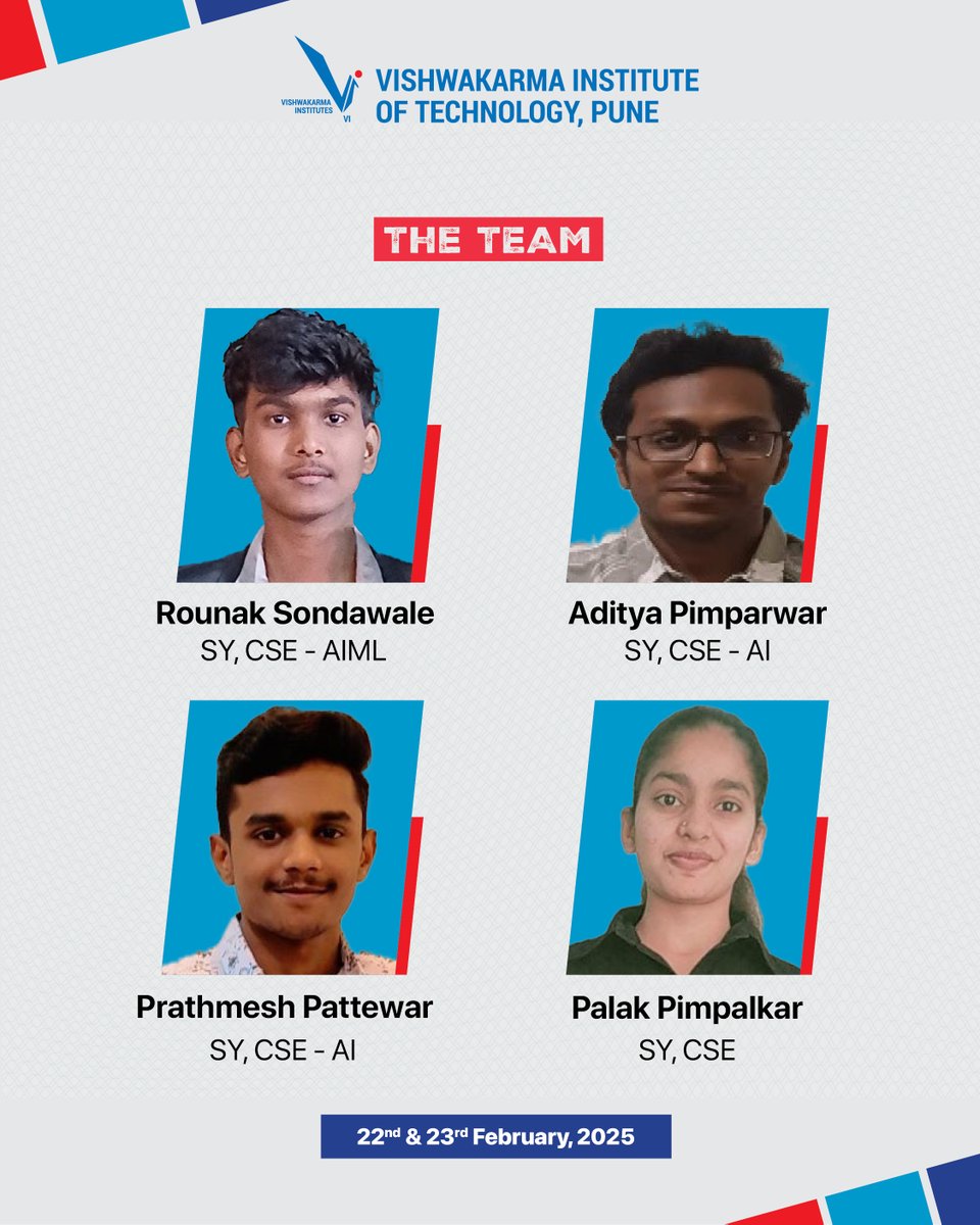Team DebugPixel wins 1st Rank &amp; Best Solution Award at InnovateYou Techathon 2.0!  Kudos to our AI innovators for their brilliance in traffic management!

#VITPune #AIInnovation