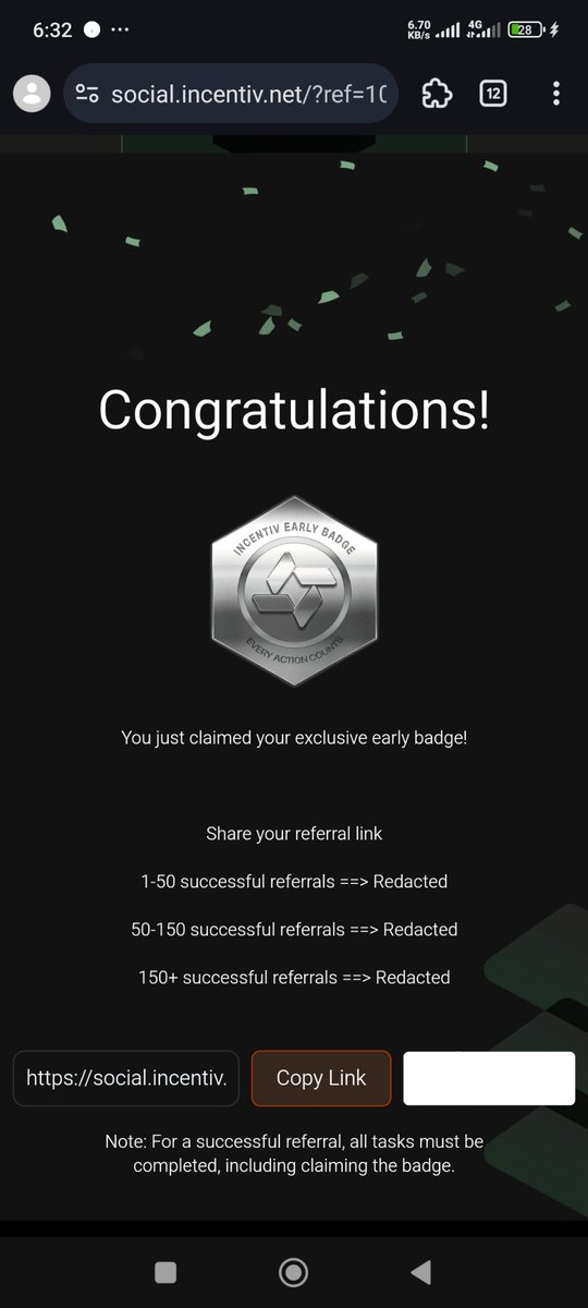 Here to mention that I have completed the <a href="/Incentiv_net/">Incentiv</a> Quest 2! Pre-registered on the Testnet, tackled the tasks, and claimed my Badge. Ready for the raffle—let’s make blockchain simple and rewarding together!"