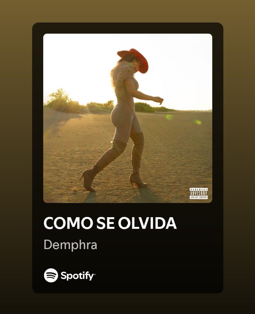 COMO SE OLVIDA OUT NOW!!!! 🏹🏹🏹❤️‍🩹❤️‍🩹❤️‍🩹💔💔💔💔

Disponible en todas las plataformas

ada.lnk.to/Como_Se_Olvida

#DemphraFactoria
#ComoSeOlvida
#Imparable