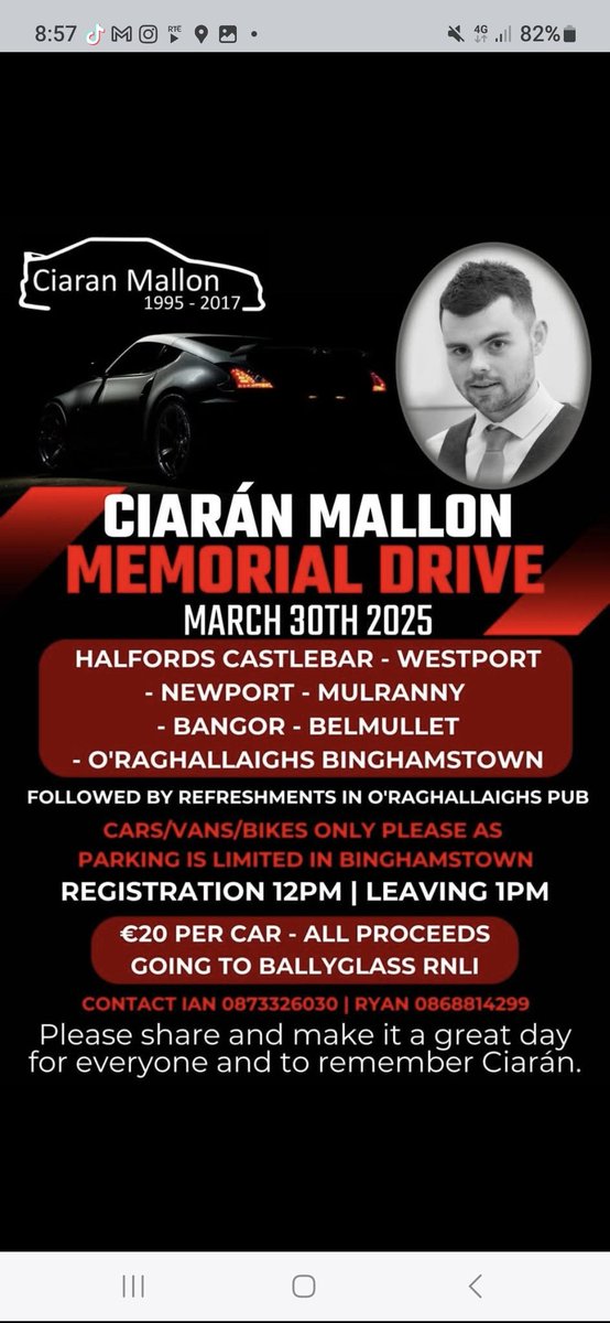 Eire Haulage (@eirehaulage) on Twitter photo Good morning <a href="/davidmidwest/">david cawley</a> . We are taking the scenic route to binghamstown this Sunday rasing money for <a href="/RNLI/">RNLI</a> if you could give it a mention on <a href="/radiomidwest/">Mid West Radio</a> . If you could play <a href="/StuartMoyles1/">Stuart Moyles</a> slosh melody if possible #midwestradio #eirehaulage Good morning <a href="/davidmidwest/">david cawley</a> . We are taking the scenic route to binghamstown this Sunday rasing money for <a href="/RNLI/">RNLI</a> if you could give it a mention on <a href="/radiomidwest/">Mid West Radio</a> . If you could play <a href="/StuartMoyles1/">Stuart Moyles</a> slosh melody if possible #midwestradio #eirehaulage