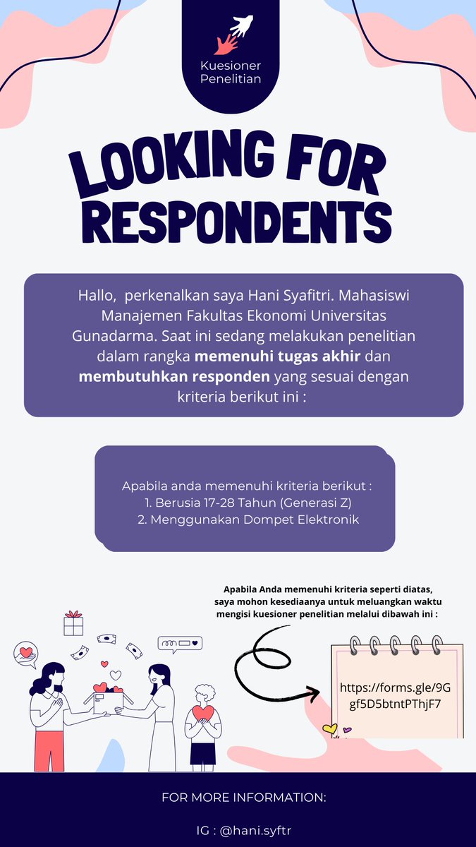 wadauu01's tweet photo. Hallo aku butuh responden banyak untuk penelitian skripsi ku, ada yg mau barter atau tolong bantu isi gais ✨🥰
Ini link drop nya : https://t.co/LxY13ozXkb
#skripsi #responden #semesterakhir #zona https://t.co/GNGakDkmuJ