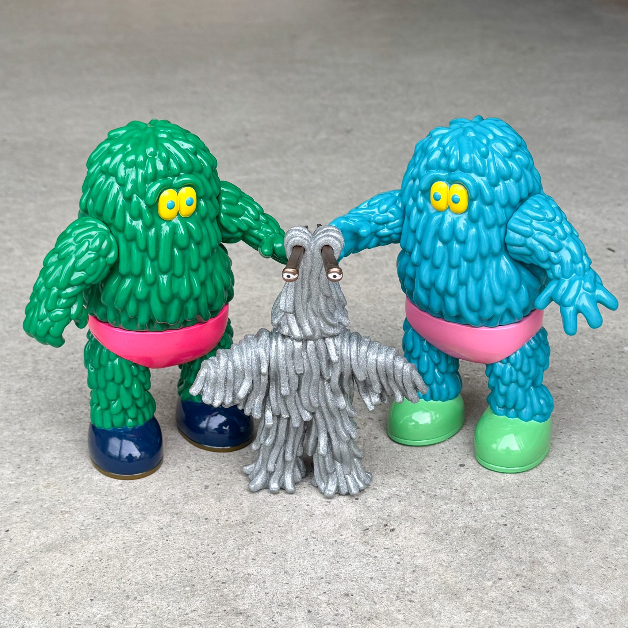 ご当地怪獣 ウードン ペインターネット 彩色 GID グロー ソフビ