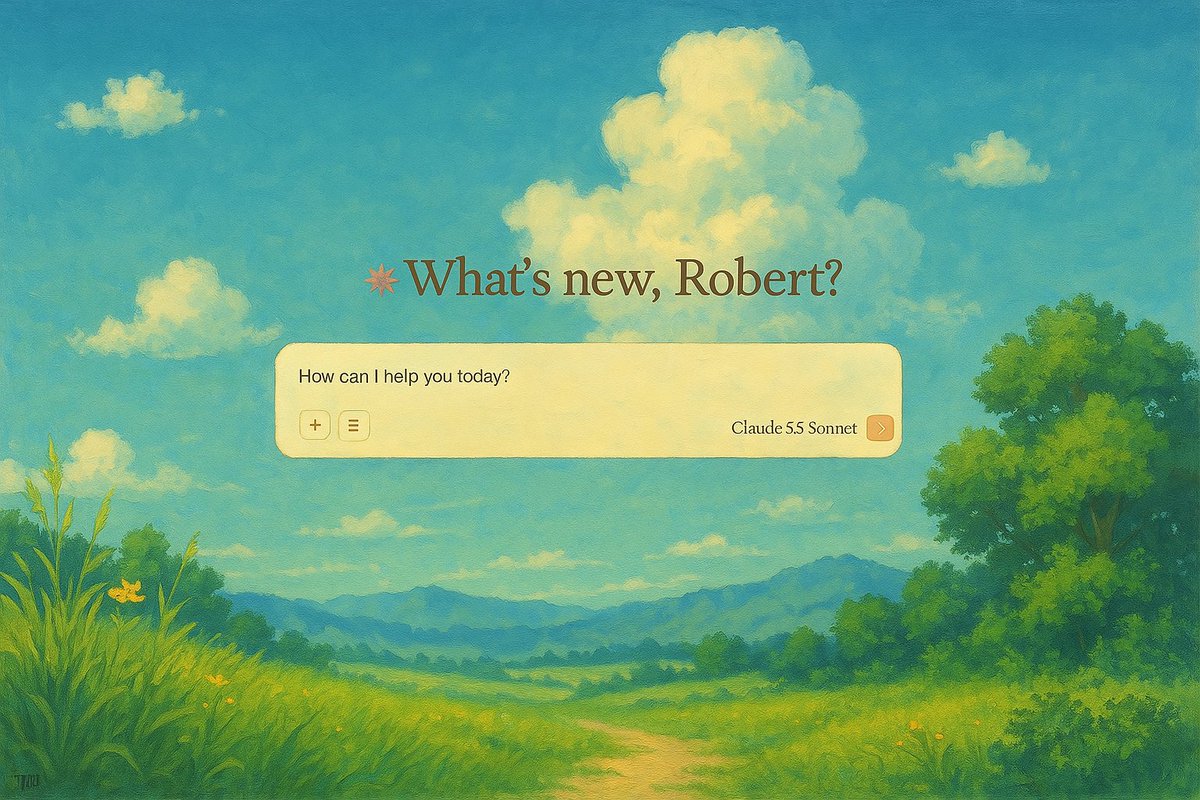 Claude 的新 UI 变得好简洁，Reddit 上又开始吵是新 UI 好看，还是旧 UI 好看了。