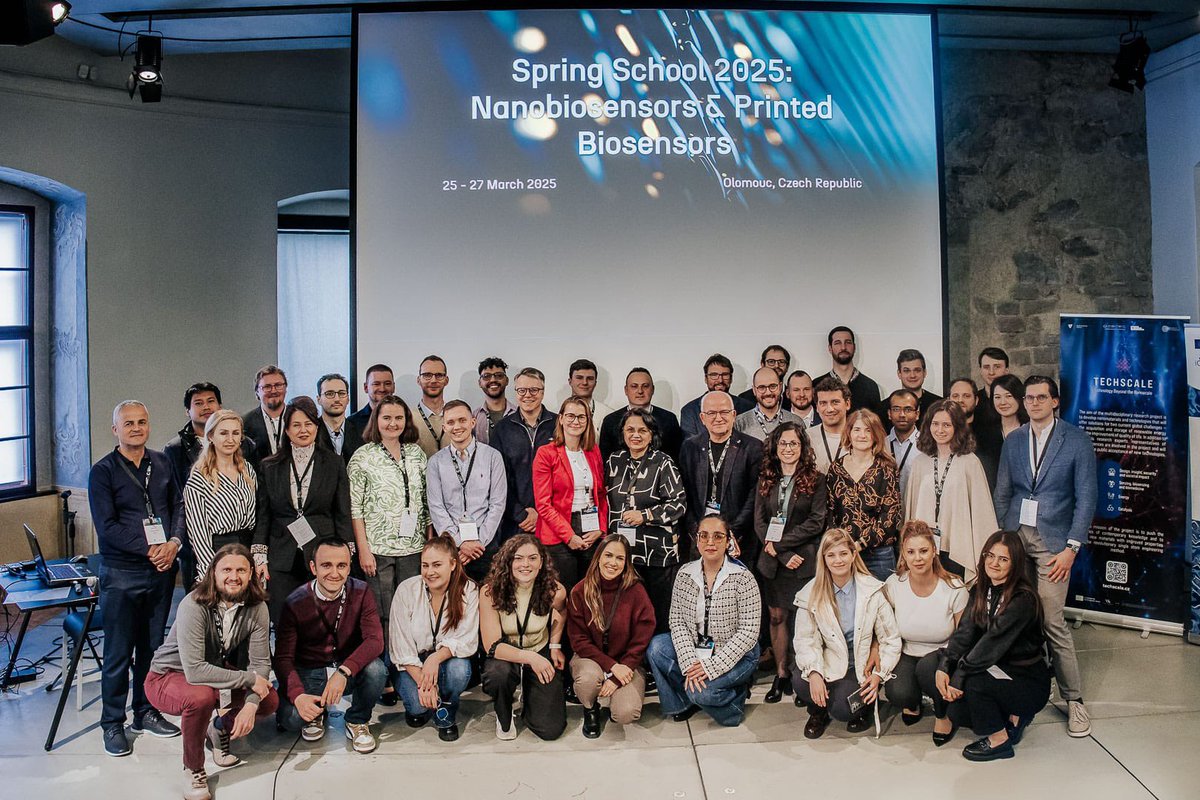 Honored to host the Spring School on Nanobiosensors &amp; Printed Biosensors – a week of innovation, collaboration &amp; great science!
Thanks to all amazing participants &amp; support from #SUSNANO, #TechScale, #2DBioPAD! 
#biosensors #nanotech #SpringSchool