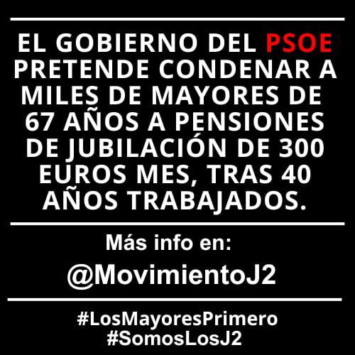 Buenos días, <a href="/SaizElma/">Elma Saiz</a>. Llegamos al final de la semana sin avance alguno para remediar la indignidad de que viven miles de abogados y procuradores mutualistas alternativos, con pensiones por debajo de una no contributiva, pese a una vida cotizando lo exigido.
¿Hasta cuándo?