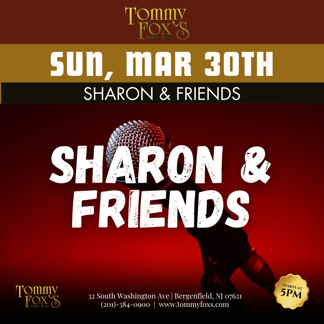 If it's Sunday evening, it's time for the best of Irish music and dance at Tommy Fox's. Tonight at 5pm, join us for an evening of live #Irishmusic and #dancing with Sharon &amp; Friends and raise a Guinness to the weekend!

#irishpub #irishtavern #irishpub #irishtavern #livemusic