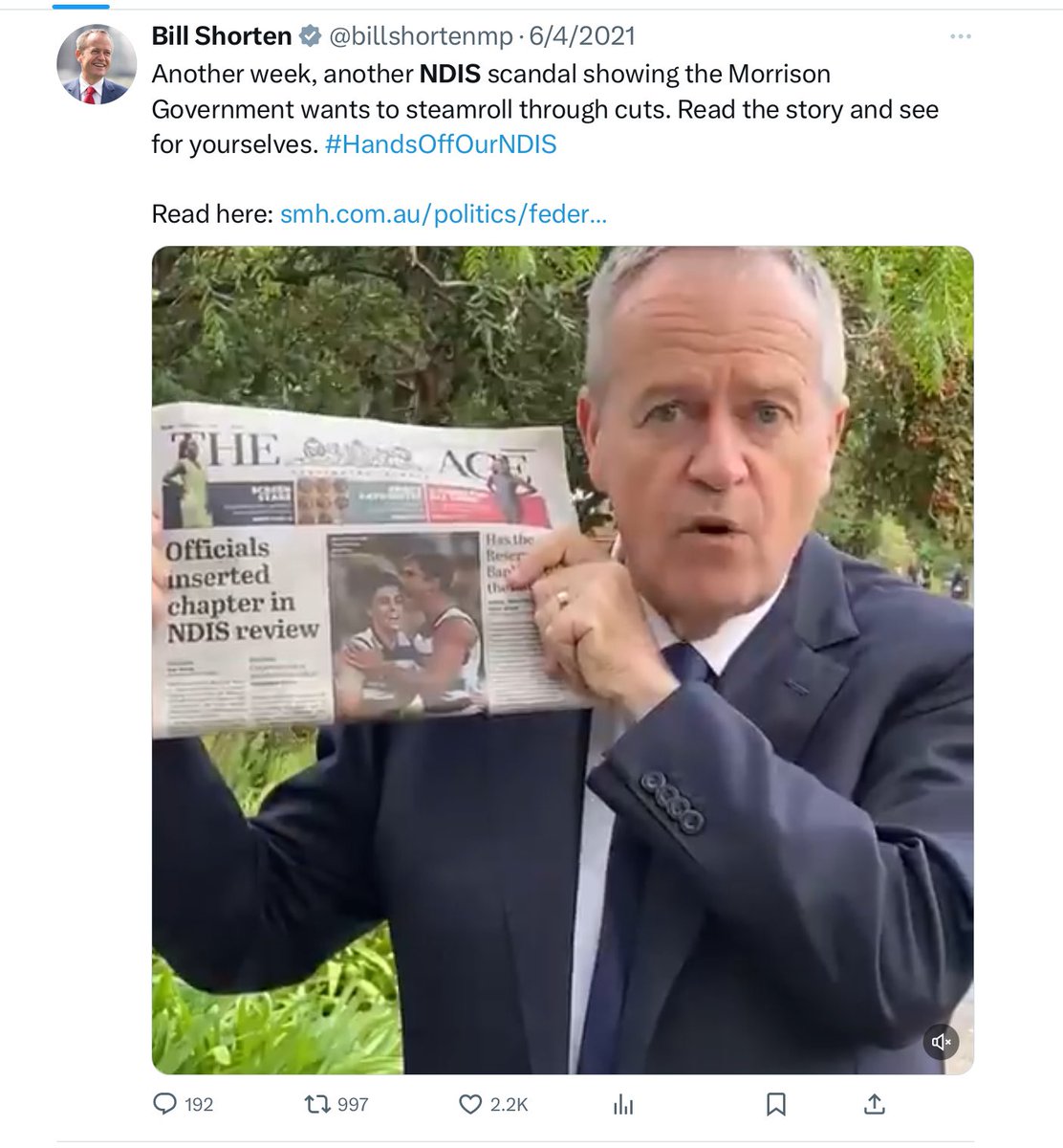 TraceyTLC333's tweet image. Labor lied. We won’t fall for it again! #RoboNDIS