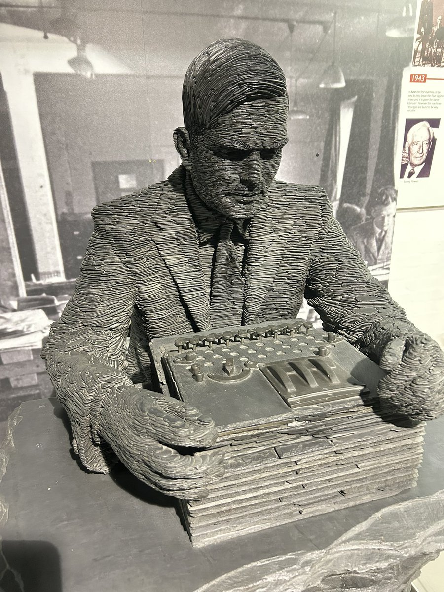At Bletchley Park, site of importance that helped the turning of the Second World War in the Allies favour, in large part due to Alan Turing’s contribution <a href="/bletchleypark/">Bletchley Park</a>