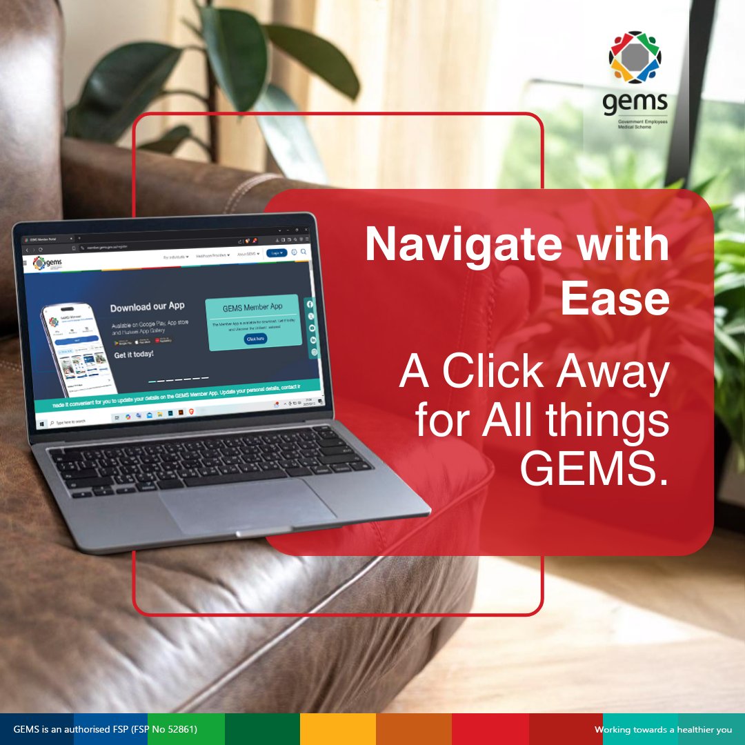 Visit the GEMS website for a world of information about GEMS. From getting quotes on your product options, GEMS preventative screening benefits, wellness programmes, formulary lists, GEMS news and much more.

Everything you need is available online 24 hours a day. No need to