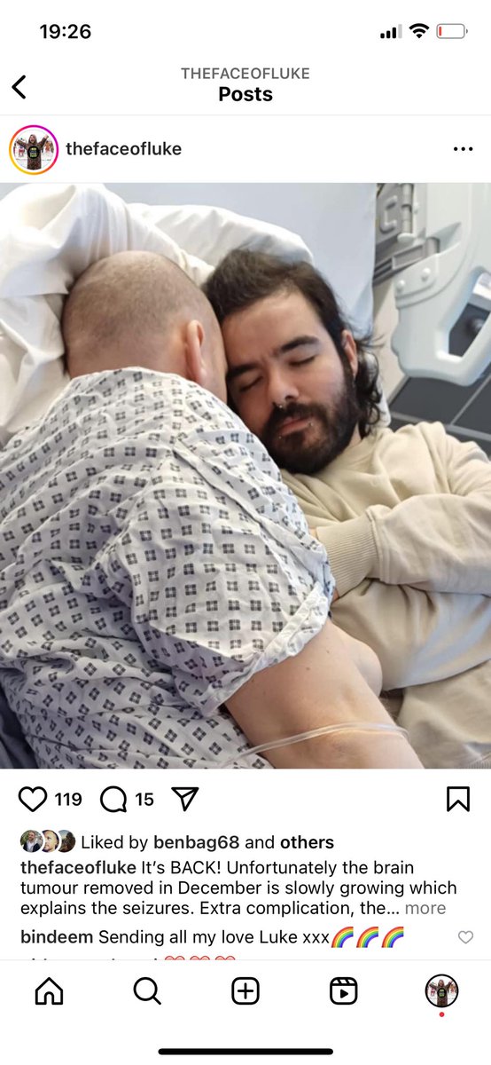 It’s BACK! The tumour removed in Dec is growing which explains the seizures. The MRI scan shows signs off leptomeningeal disease which is a rare &amp; hard to cure. Hard conversations with my partner but silver lining we have decided to have a civil partnership 🥰 #Cancer #wedding