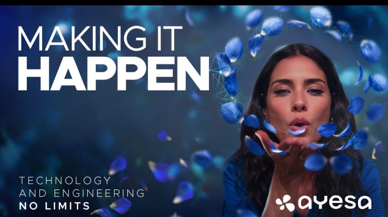 Hacer que las cosas pasen es nuestra razón de ser. #Ayesa es mucho más que imaginar el futuro, es hacerlo posible. Por eso, lanzamos nuestra nueva campaña #MakingItHappen. Sin fronteras, ni restricciones, las posibilidades de creación y reinvención son inagotables: #NoLimits.