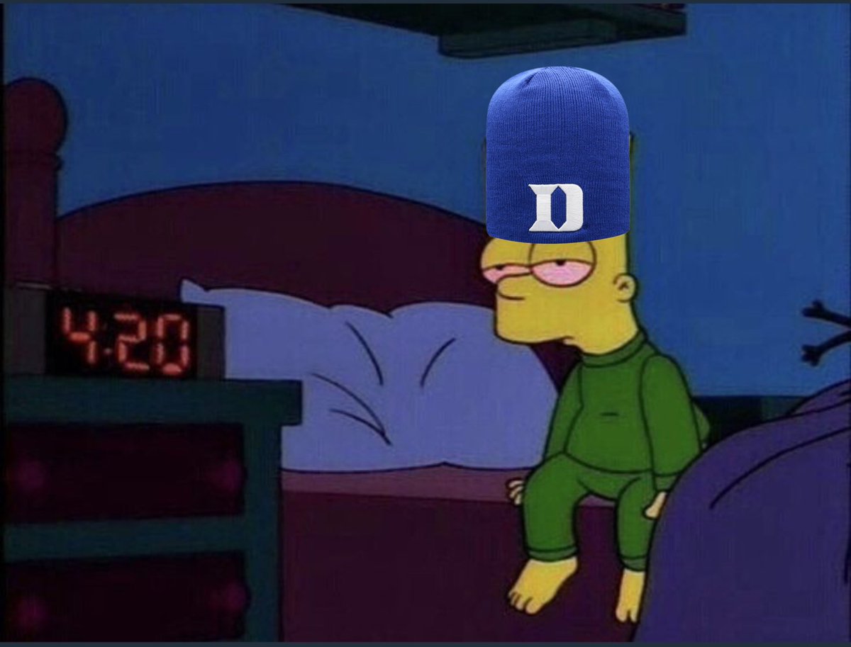 dontejharvey's tweet photo. Duke fans waking up this morning 😂 https://t.co/Ke355A4XMZ