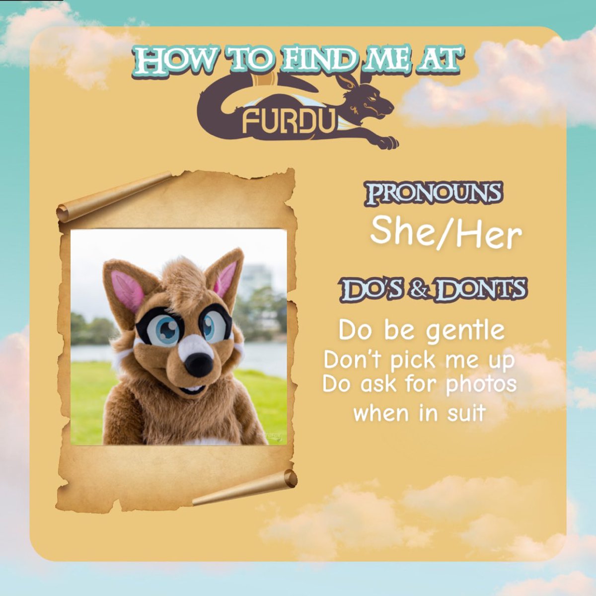 _DaisyWolf_'s tweet image. This lil bean is going to be attending Furdu!
Look forward to seeing you all there.
#FURDU2025