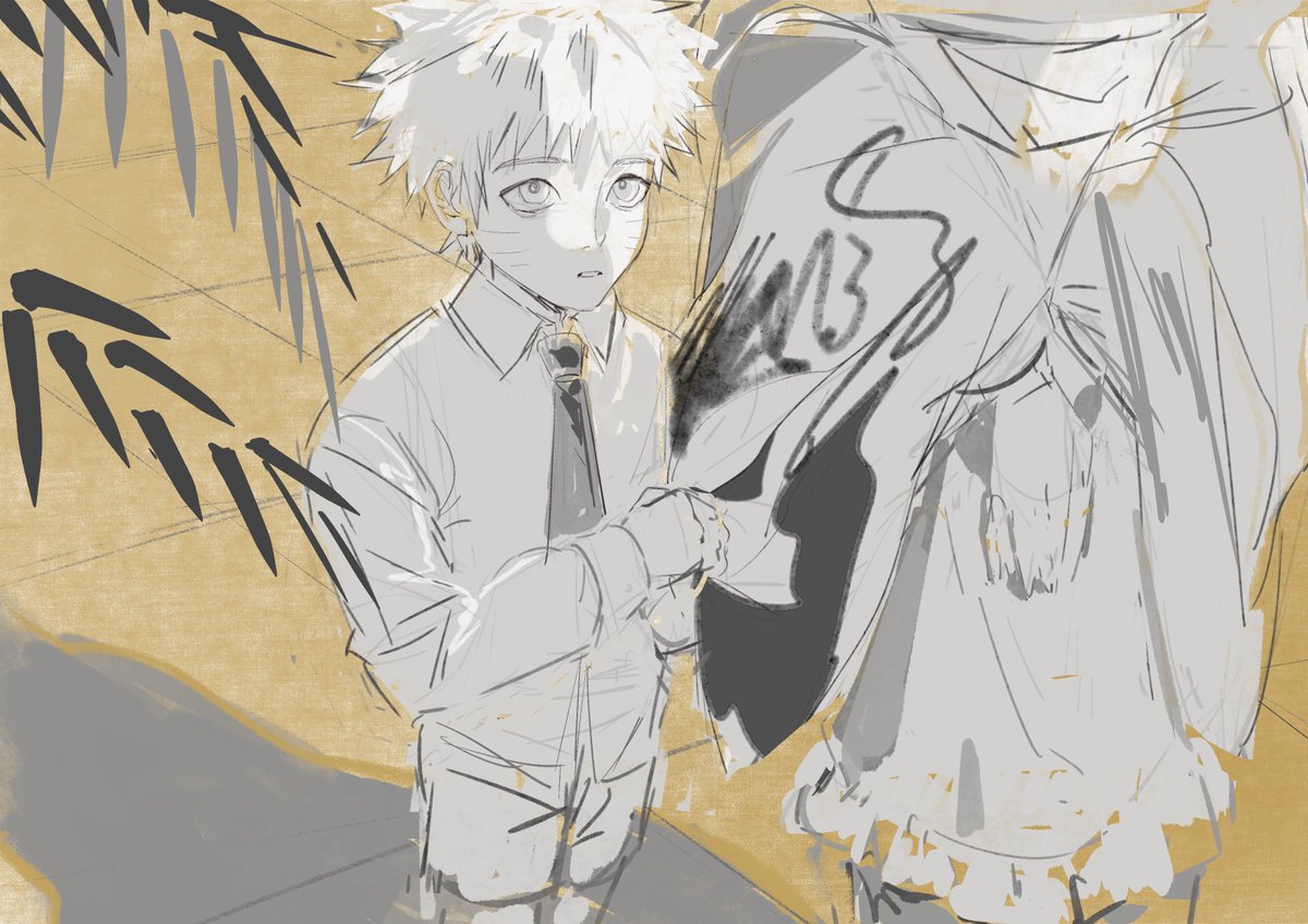 guyouuda's tweet image. #sasunaru #サスナル #佐鸣