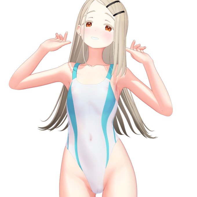 広セットできました～🤗
無料配布も追加しています
今回はスポブラを作ってみました😋
競泳水着も良き 