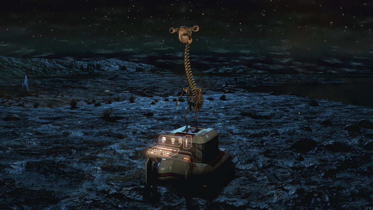 Fossil Display
#NoMansSky #NoMansSkyRelics
<a href="/NoMansSky/">Sean Murray</a> <a href="/hellogames/">Hello Games</a>