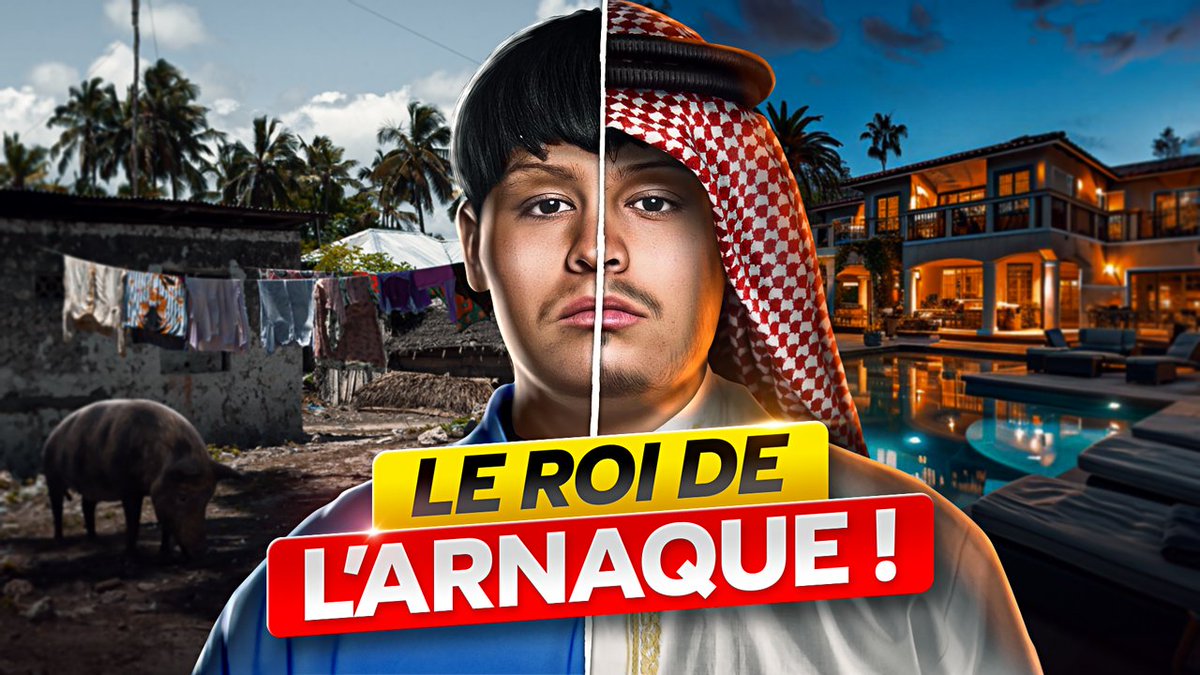 🔴 NOUVELLE VIDÉO 🔴 

Il s’est fait passer pour un prince saoudien pendant plus de 30 ans. 
Il a arnaqué des millions… 
Et il est tombé à cause d’une… tranche de jambon 🥓 

Lien : 👉 youtu.be/pxzijFDILPM

Merci d'avance pour vos RT 🙏