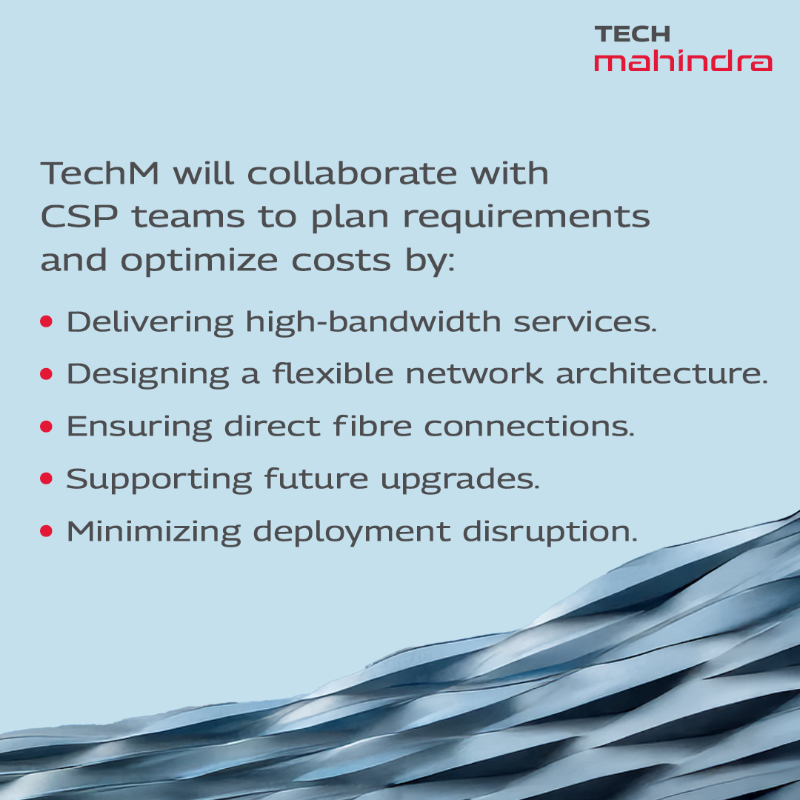 tech_mahindra's tweet photo. Transforming the future of #telecom by strategizing #LegacyMigrations & extended FTTx network rollouts, to build profitable business roadmap for CSPs.
Know more: https://t.co/e2B2zQ6PDm
#ScaleAtSpeed #CSP #NetworkServices #DigitalTransformation
