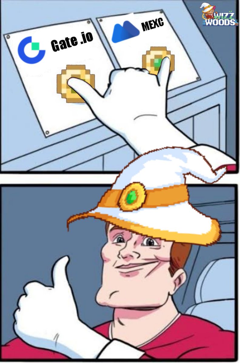 "Wizz on two CEX? FUders doubted, believers loaded. Now who's crying? 😂🚀 

#Wizzwoods #Wizz