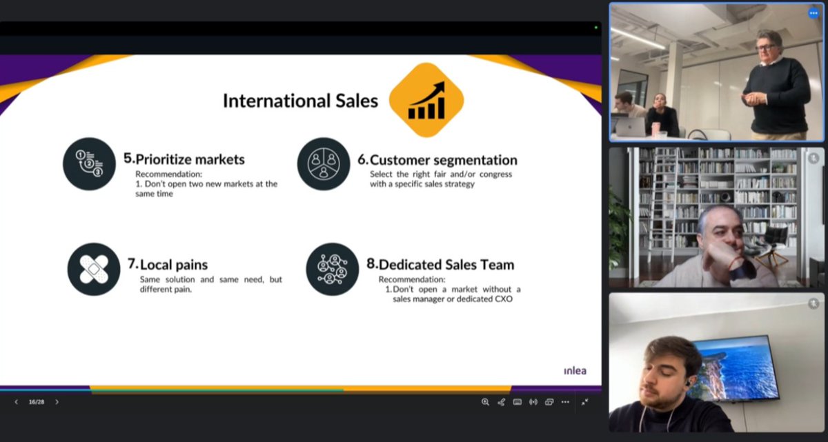 🌍 Internacionalizar ≠ salir fuera.
Es prepararte por dentro.

Taller con Xavier Simó → clave:
No traduzcas tu web, rediseña tu mentalidad.

🧠 Entiende culturas
🤝 Piensa en alianzas
📈 Crea procesos replicables

Ir sin romperte es también estrategia.
#startup #global