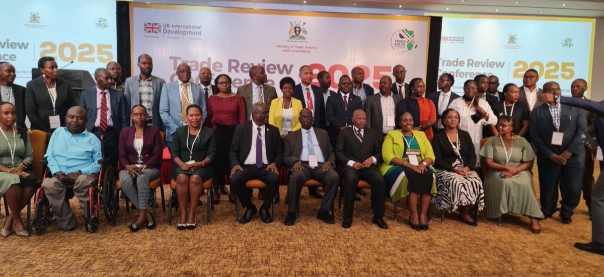 Proud associate - PS Trade <a href="/mtic_uganda/">Ministry of Trade Ug</a> <a href="/lynette248/">lynette bagonza</a> &amp; CD <a href="/TradeMarkAfrica/">TradeMark Africa</a> <a href="/AnnaNambooze/">Anna Nambooze</a> at the #ugtradereview25