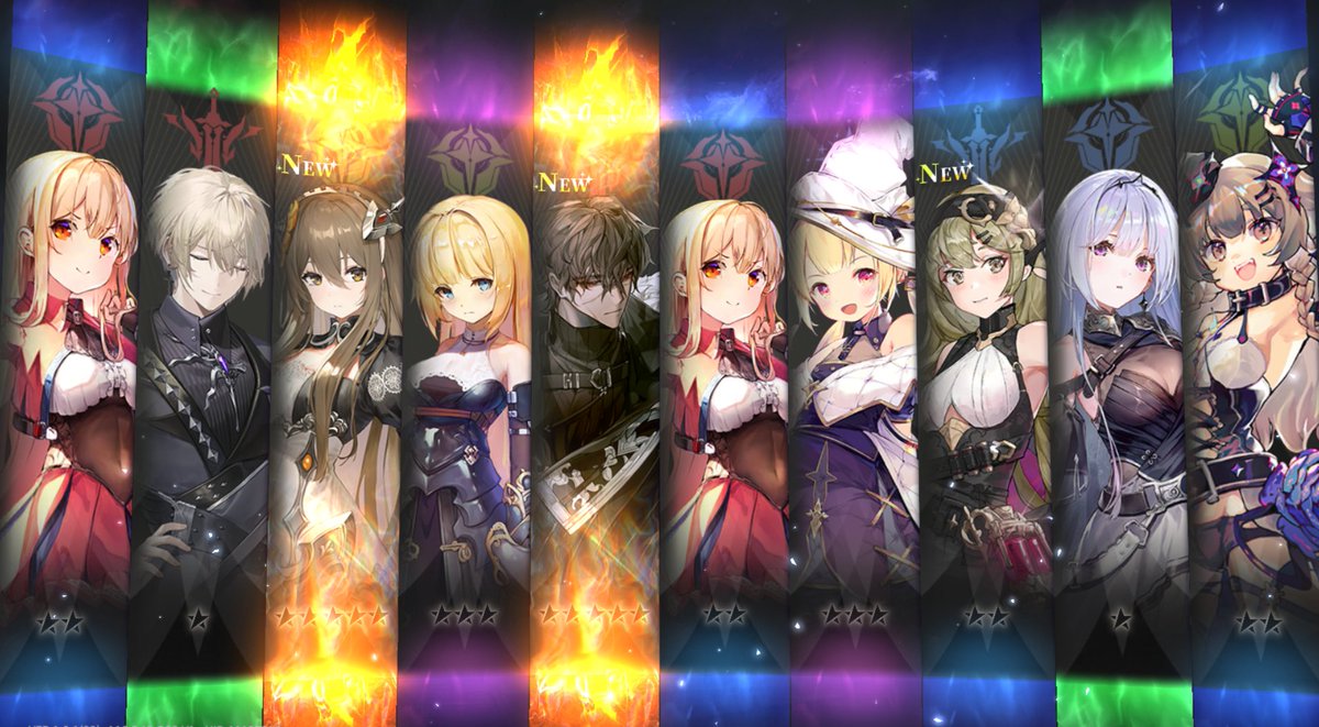 swc_pen2's tweet photo. 星落始めてみよーと思って啓程募集10連目から神引き…ありがてぇ！ https://t.co/8VGGNWUdCl