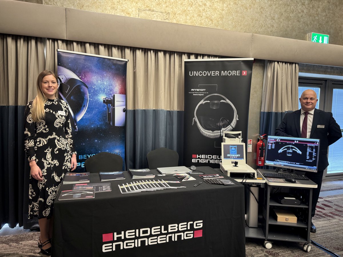 Join our team members Kathryn Scotcher and Nathan Odell at the MOS Meeting today at 
the Leicester Marriott Hotel to experience the ANTERION in action! Learn more about how the ANTERION can enhance patient care and streamline clinical workflows.